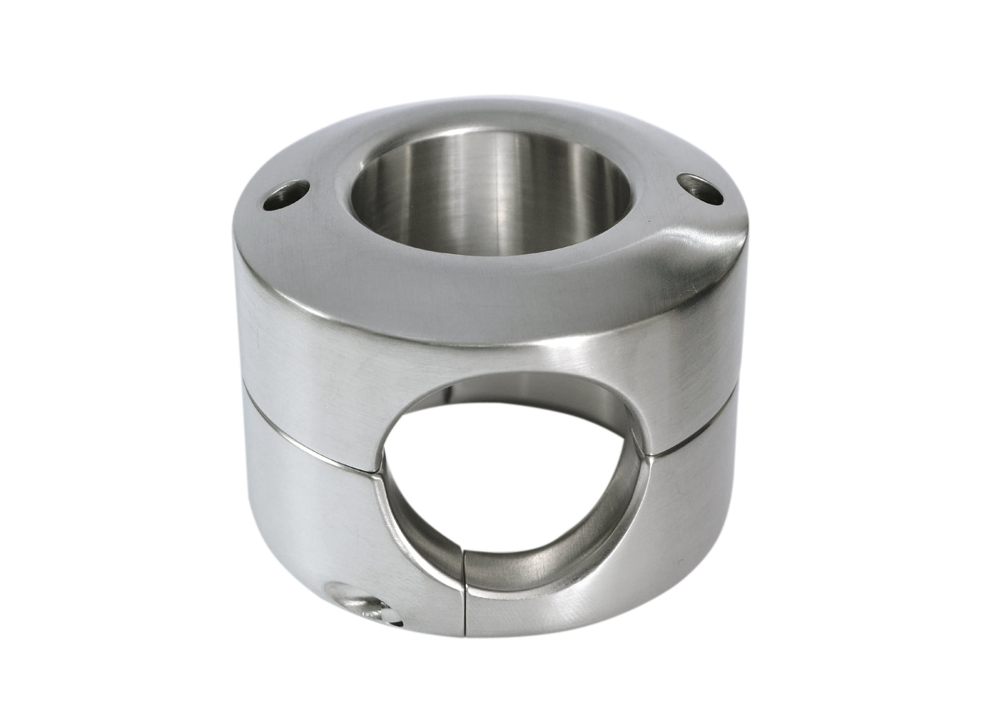 Stainless Steel Combi Cock Ring and Ball Stretcher