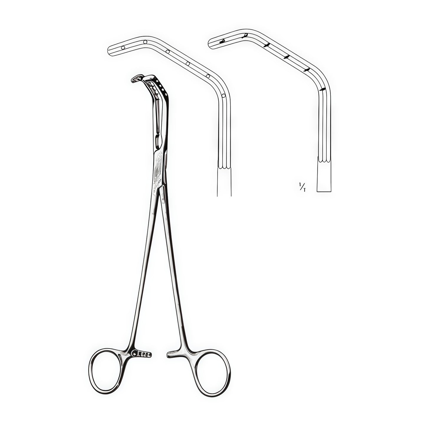 Price-Thomas Bronchus Ligature Forcep – Precision Surgical Instrument for Bronchial Procedures