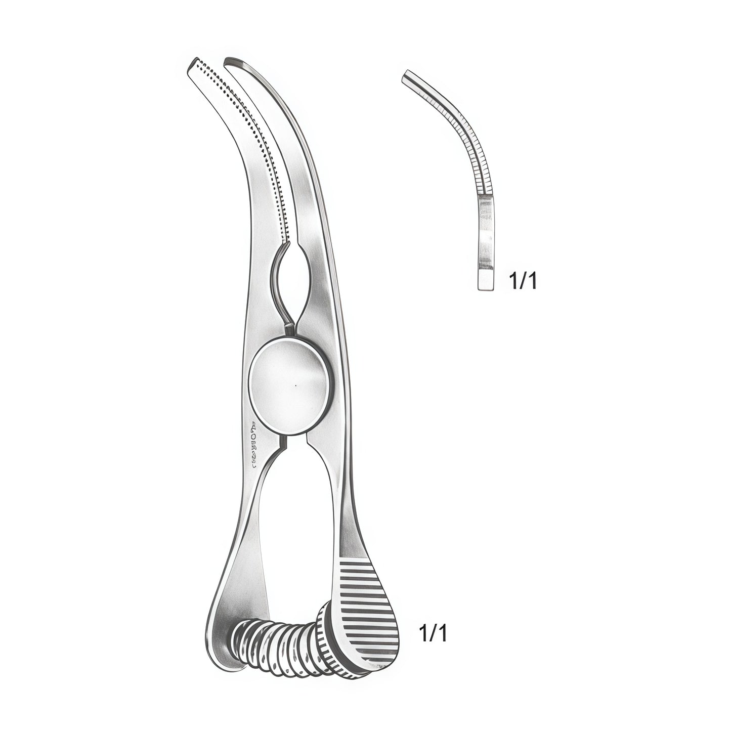 Cooley Bulldog Clamps Curved – Precision Hemostatic Clamps for Vascular and Cardiovascular Surgeries