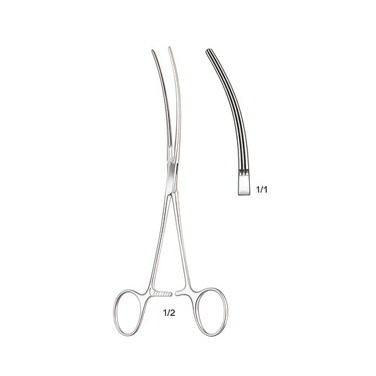 Bainbridge Curved Surgical Clamps – Precision Clamping for Vascular and Soft Tissue Surgeries
