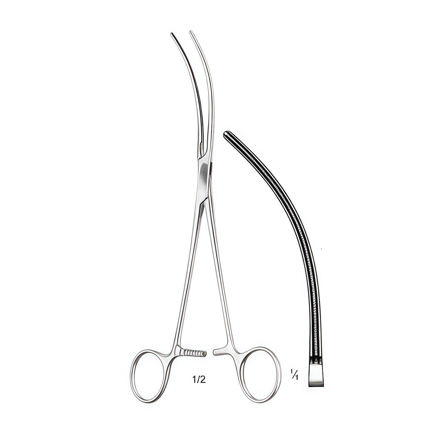 Atrauma Cardiovascular Forceps Curved – Precision and Gentle Handling for Cardiovascular Procedures