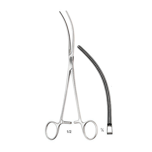 Atrauma Cardiovascular Forceps Curved – Precision and Gentle Handling for Cardiovascular Procedures