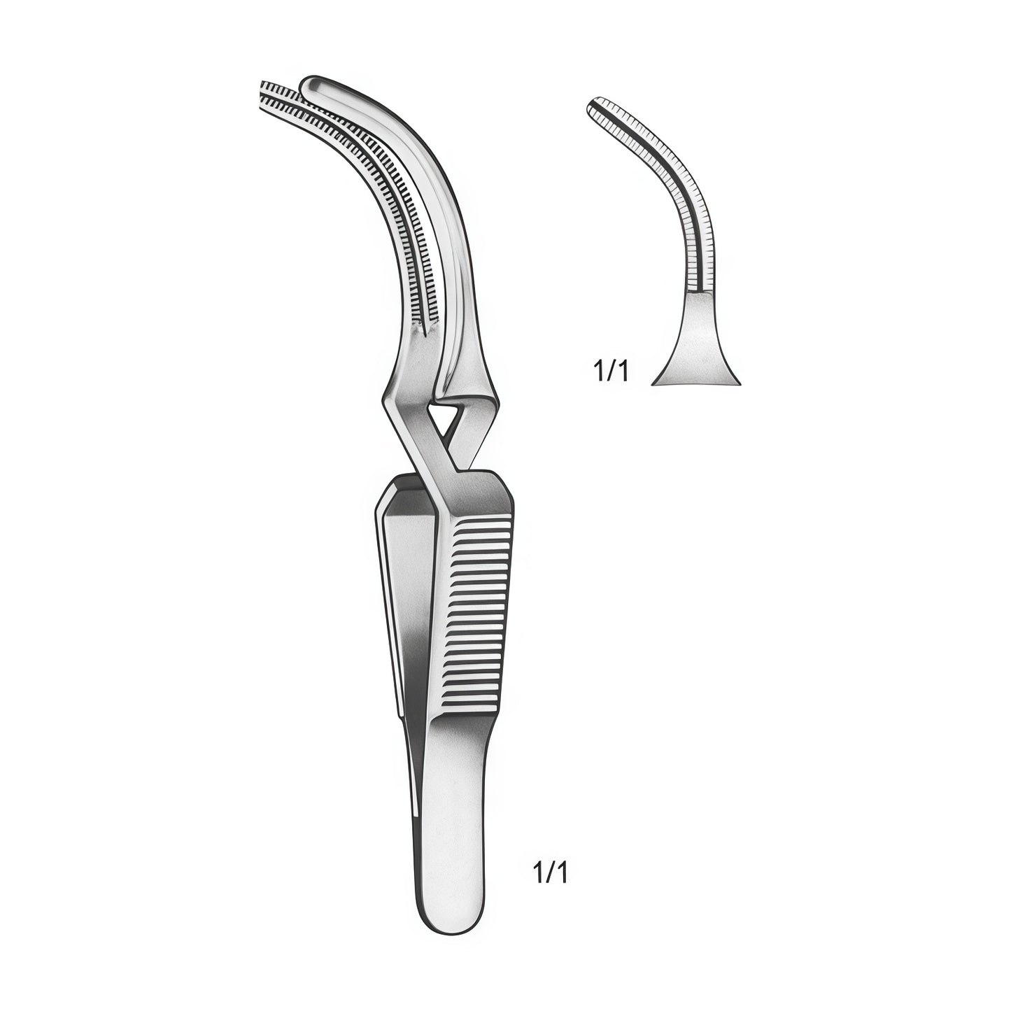 Cooley Curved Bulldog Clamps – Precision Hemostatic Clamps for Vascular and Cardiovascular Surgeries