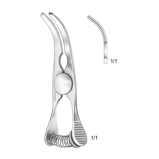 Cooley Bulldog Clamps Curved – Precision Hemostatic Clamps for Vascular and Cardiovascular Surgeries